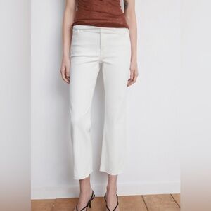 Mango Sienna Flare Crop Jeans